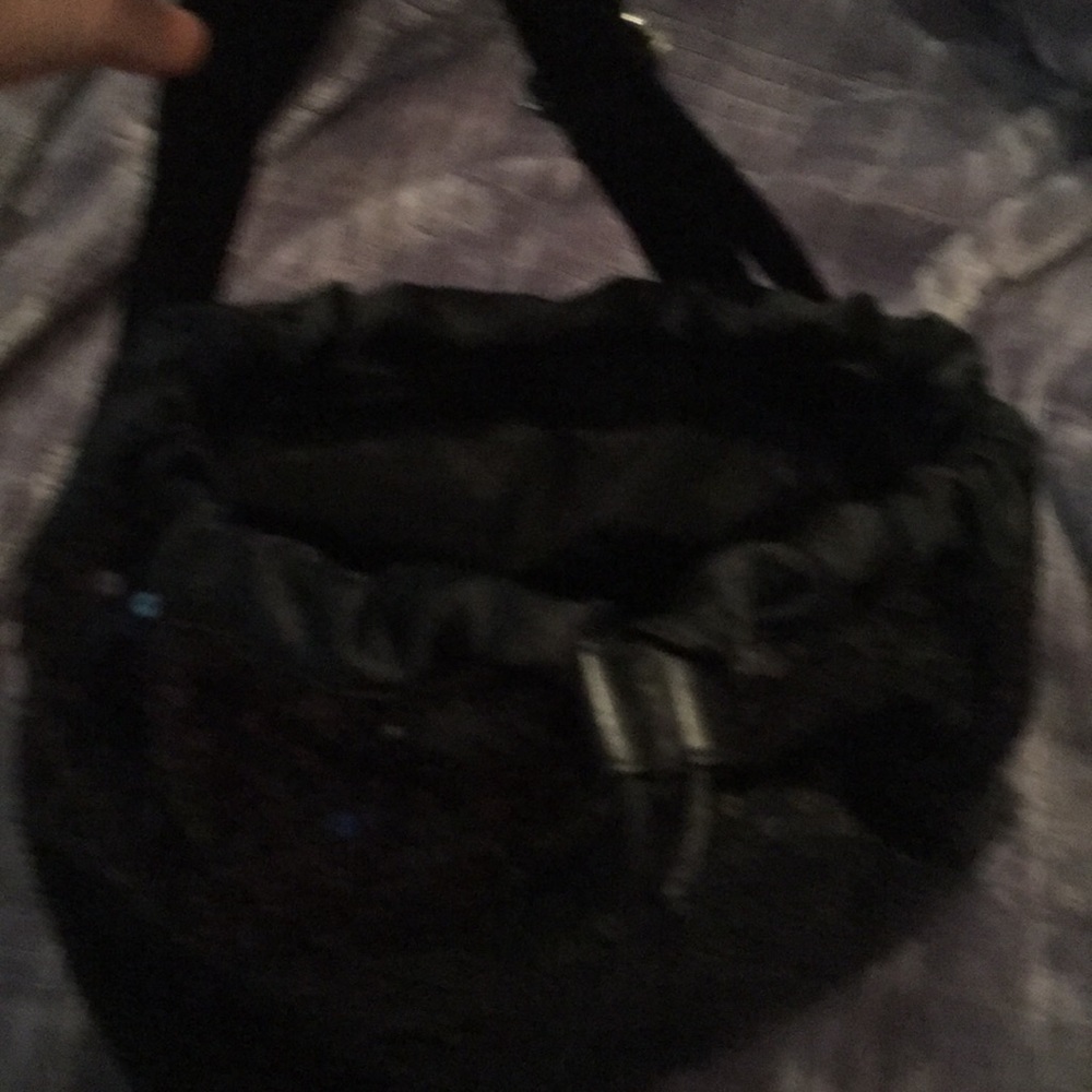 Black Sequin Backpack - image 2
